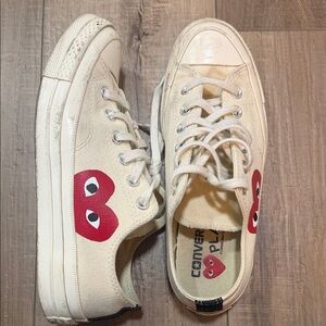Converse x PLAY comme des garcons sneakers